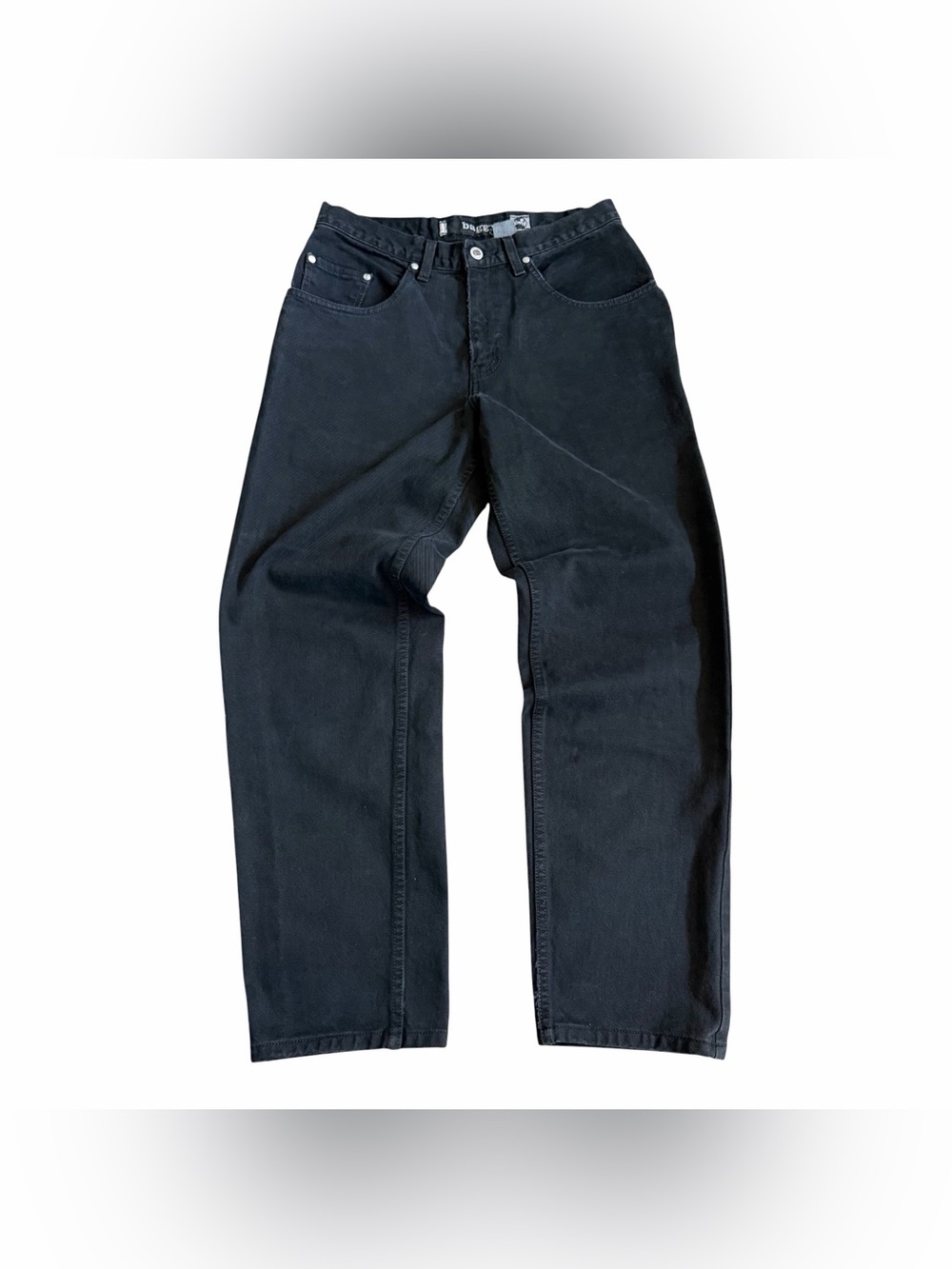 Vintage Levi’s Mens Silvertab Baggy Black Denim Jeans Sz 30x32 Skater Grunge Y2K